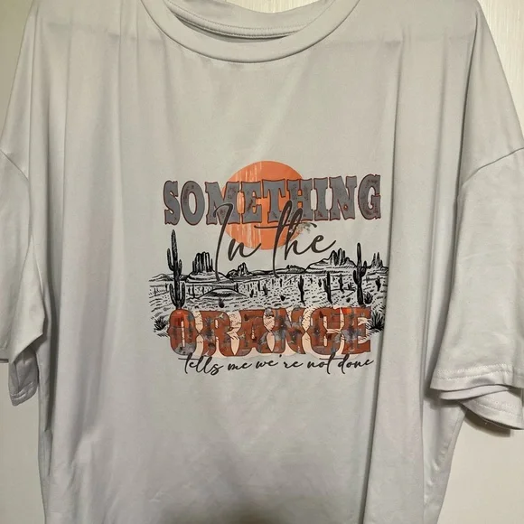 SHEIN Tops Graphic Print White Tshirt Poshmark